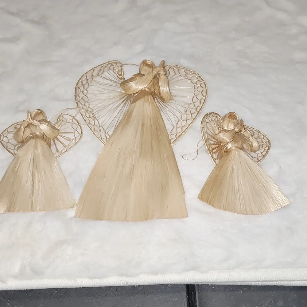 ANGELS ORNAMENTS CORN HUSK ๐ฝ - Picture 1 of 9